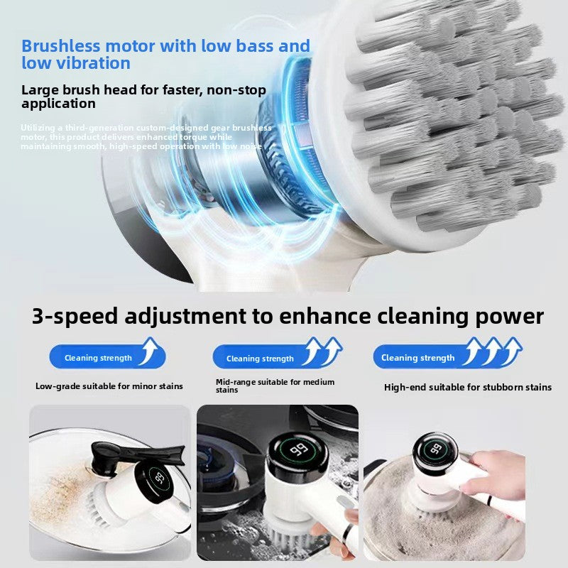Electric Spin Scrubber