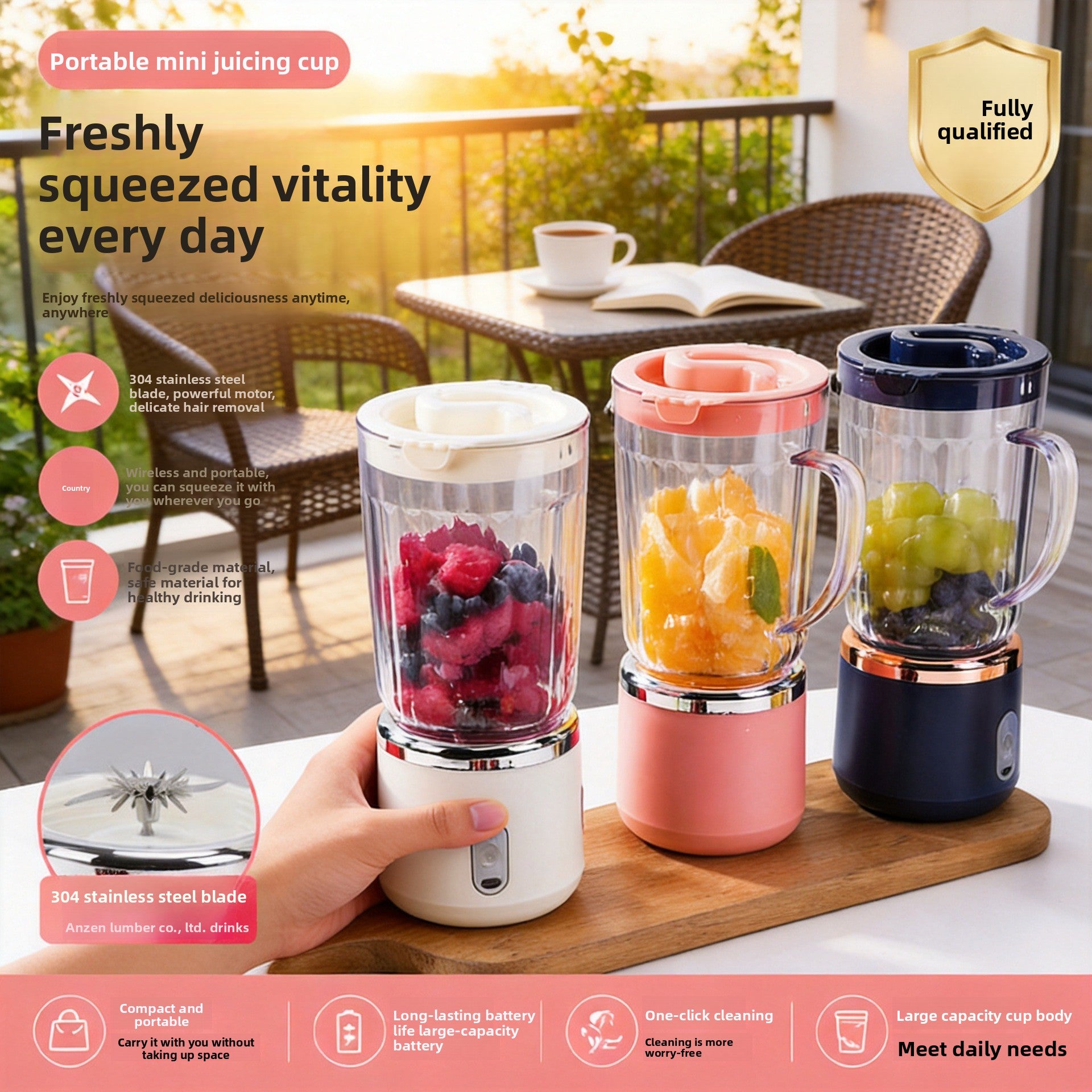 Portable Electric Blender
